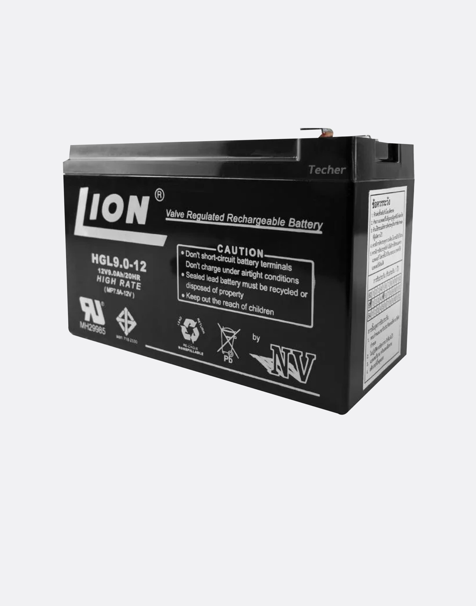 LION VRLA-SLA Battery 12V 9Ah