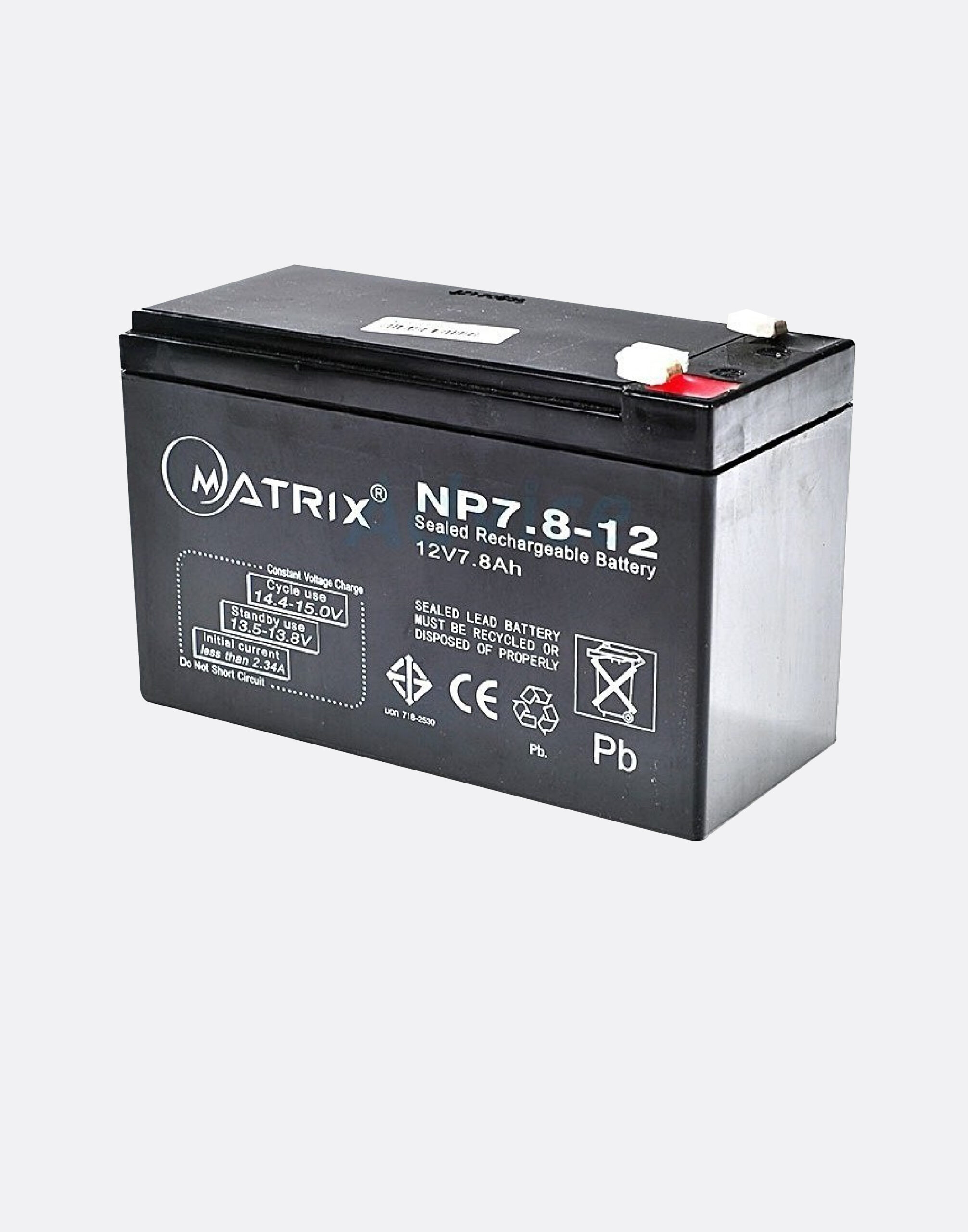 Matrix Battery 7.8Ah 12V